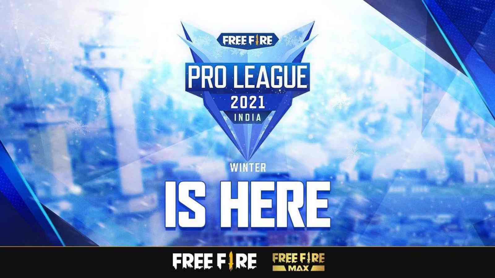 Free Fire Pro League 2021 Winter Invited Teams Format Prize Pool And