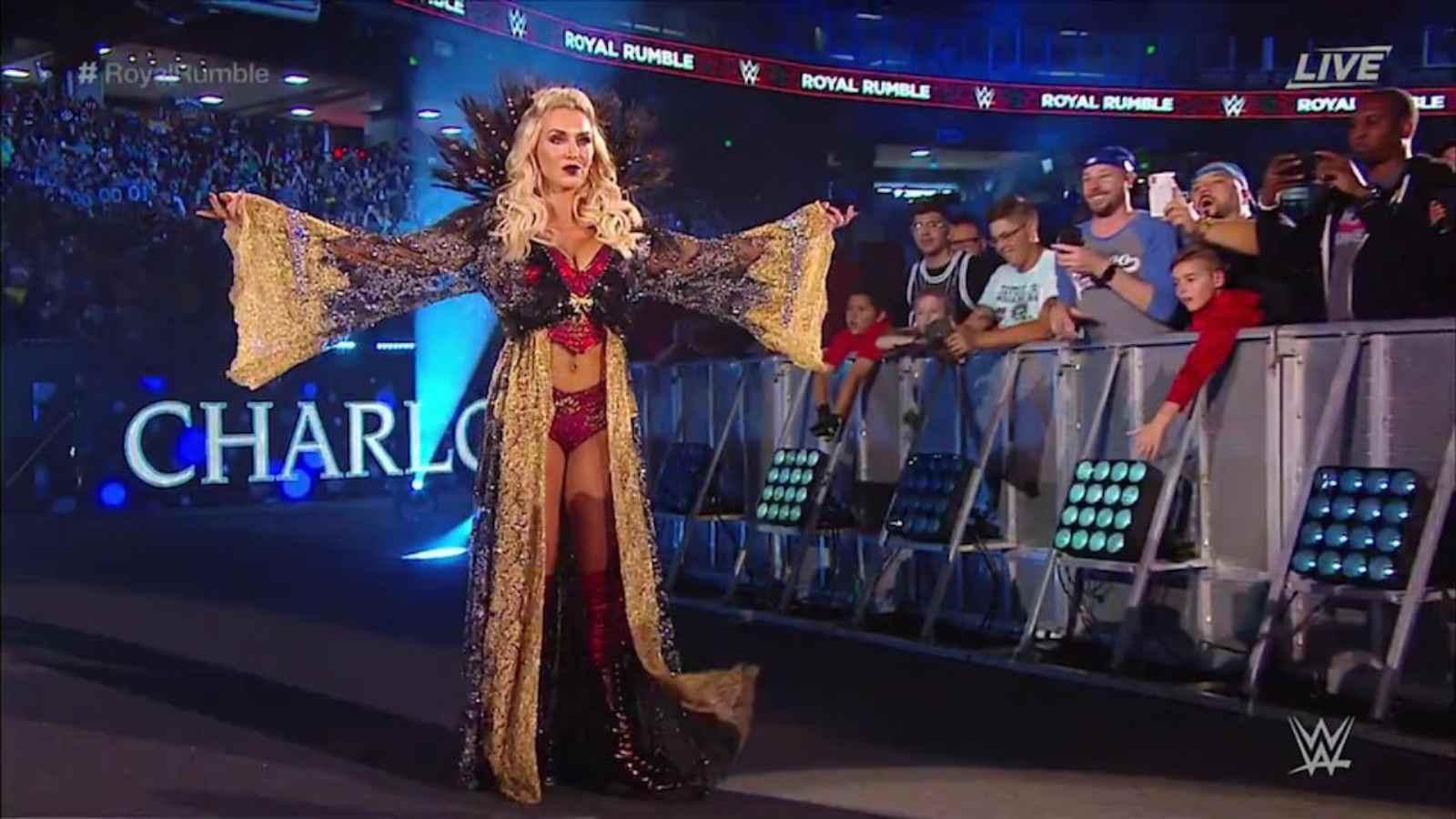 The Queen Charlotte Flair Royal Rumble Win Loss Record