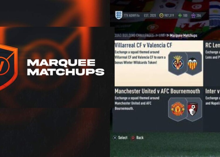 Fifa How To Complete The Latest Marquee Matchups Sbc December