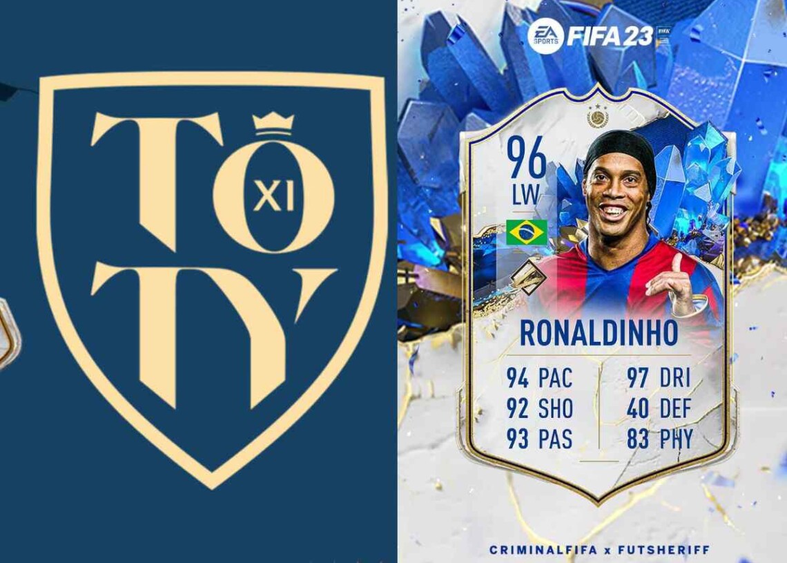 FIFA 23 Ronaldinho Leaked To Feature As TOTY Icon In Ultimate Team