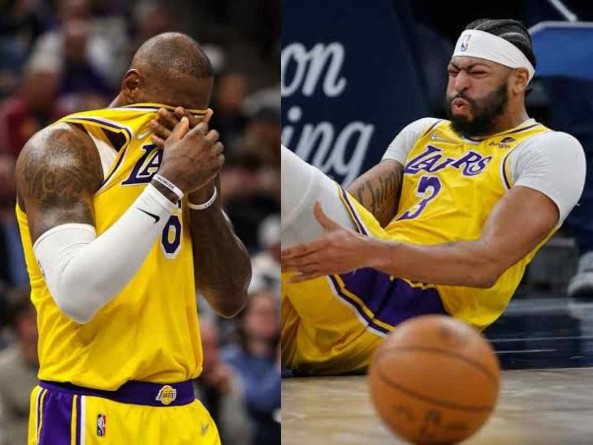 Anthony Davis Is Pouting LeBron James Reportedly Not Happy