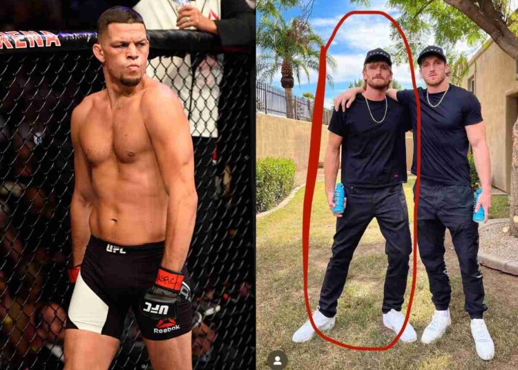 WATCH Nate Diaz Chokes Out Logan Paul Look Alike In New Orleans Street