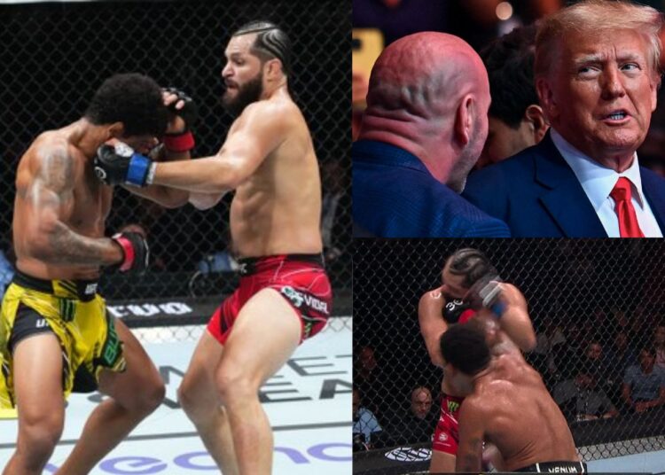 In Front Of Trump Fans React As Jorge Masvidal Gets Dominated At