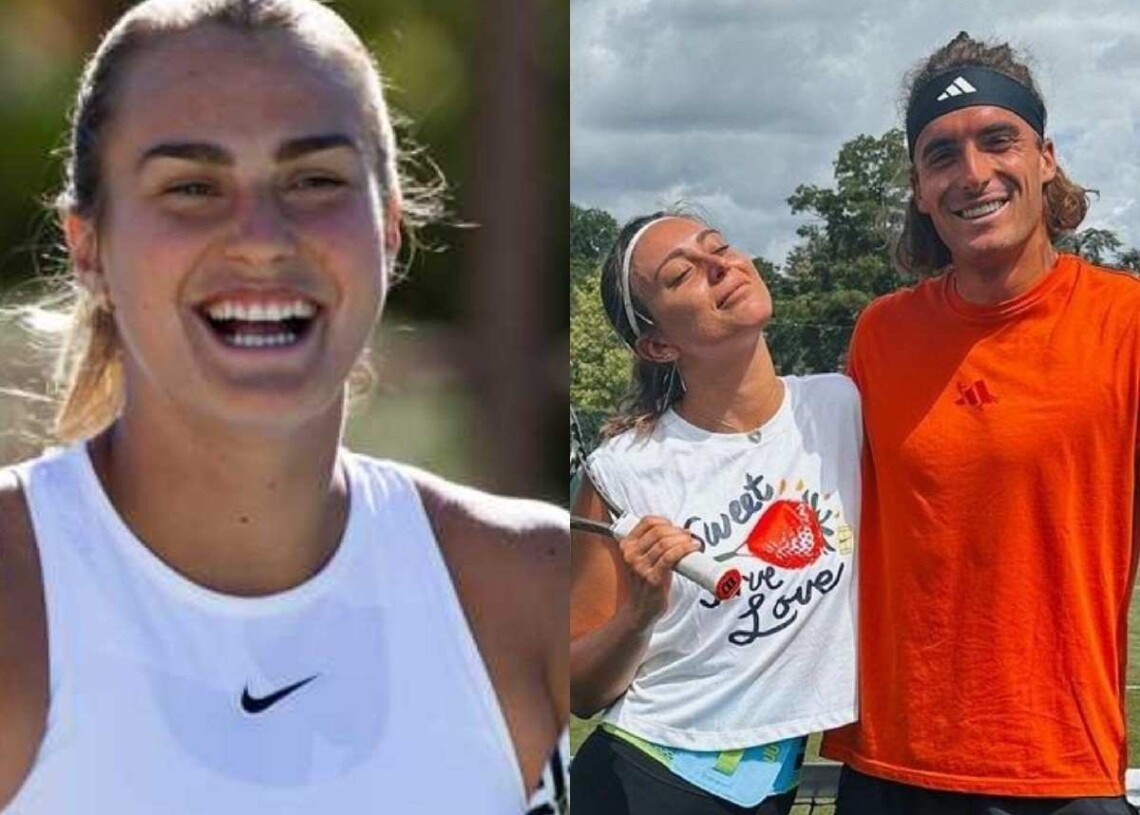 Paula Badosa S Best Friend Aryna Sabalenka Joins The TSITSIDOSA Fan