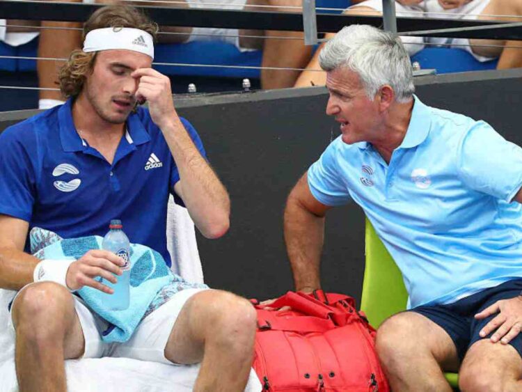 Stefanos Tsitsipas Demands Respect For His Father As Apostolos Doesn T