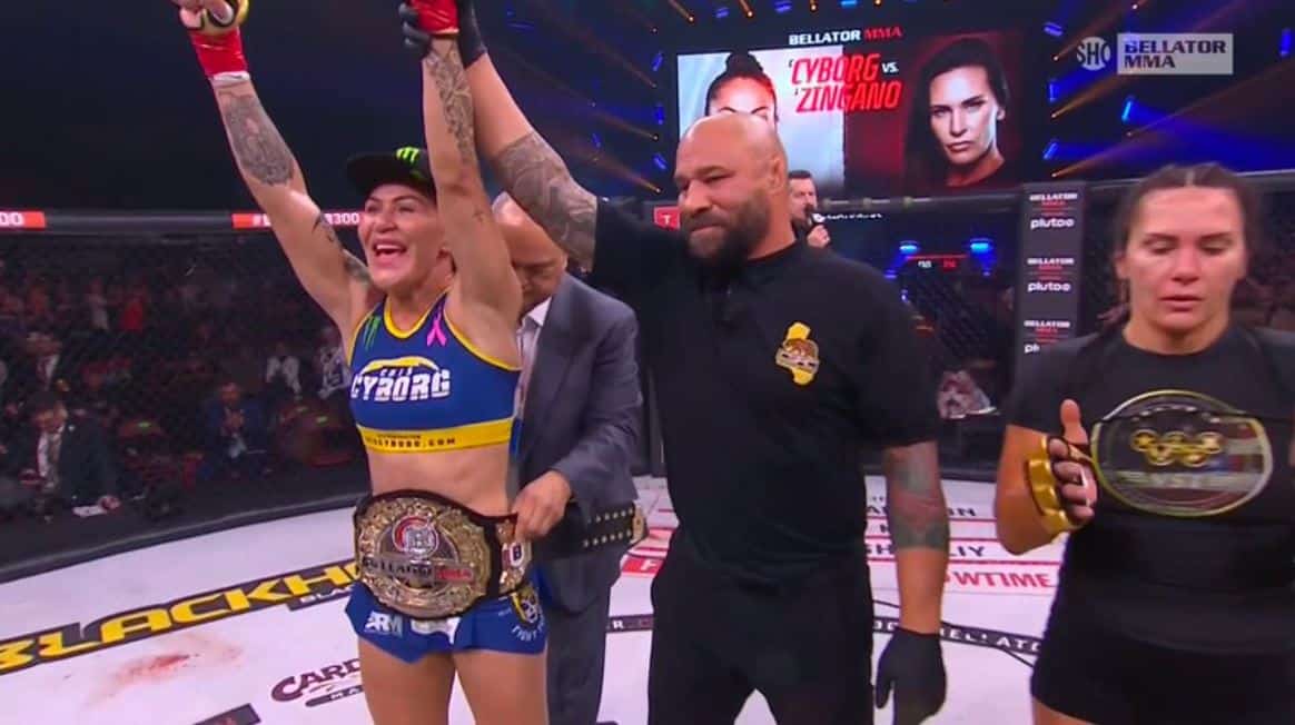 What A Demolition Fans Go Frenzy As Cris Cyborg Smashes Cat Zingano