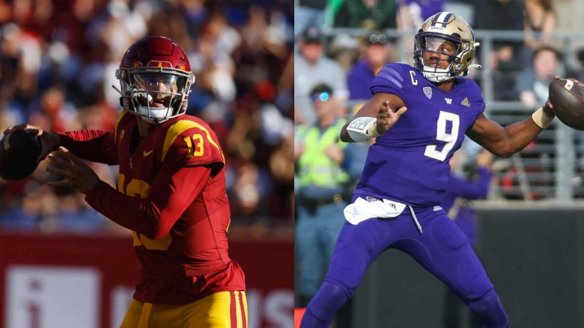 NFL Scouts Flock To USC Vs Washington Game To Evaluate QBs Caleb