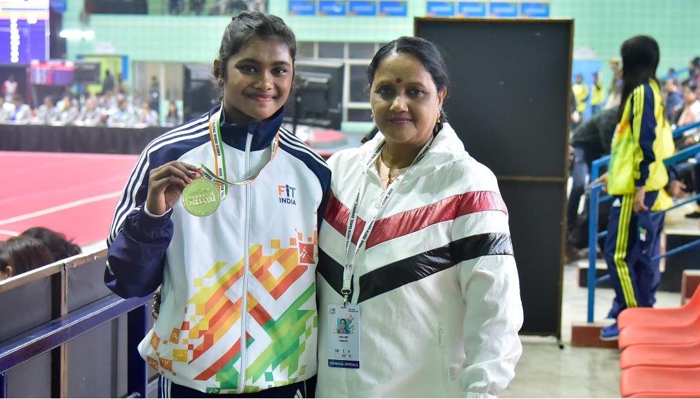 Khelo India Youth Games: Tripura Gymnast won four gold medals