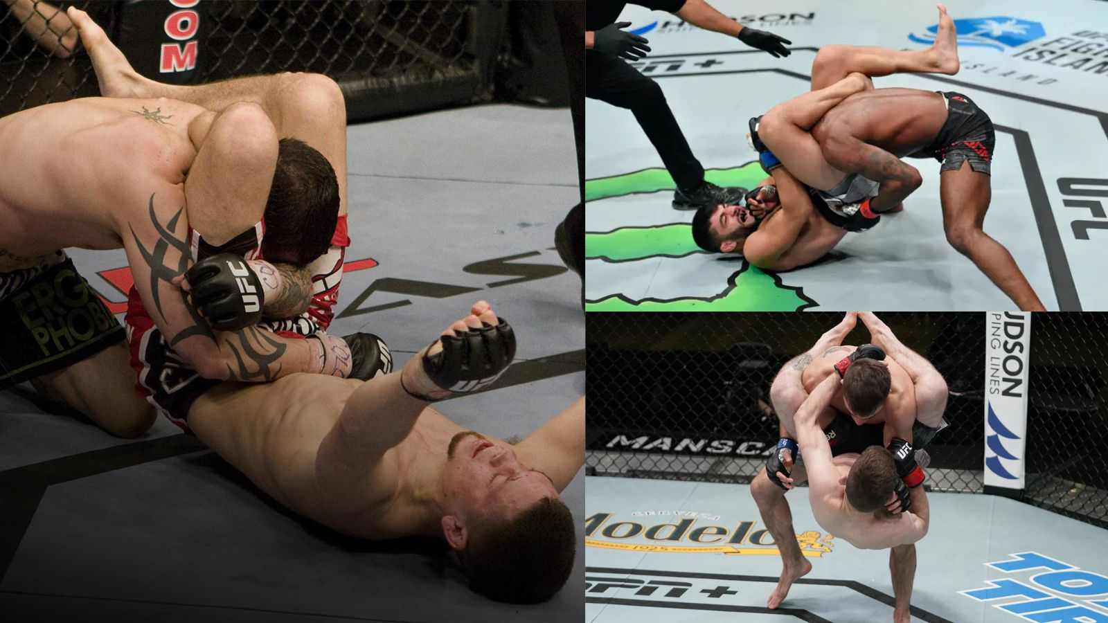 10 Best Triangle Choke finishes in the history of UFC