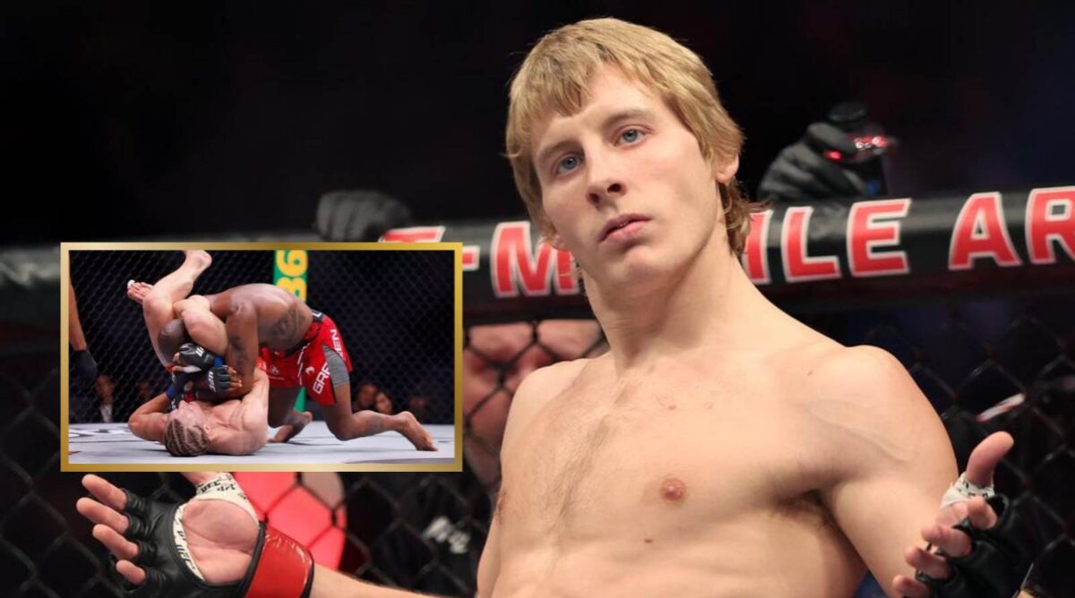 Paddy Pimblett used the triangle choke to put Bobby Green to sleep