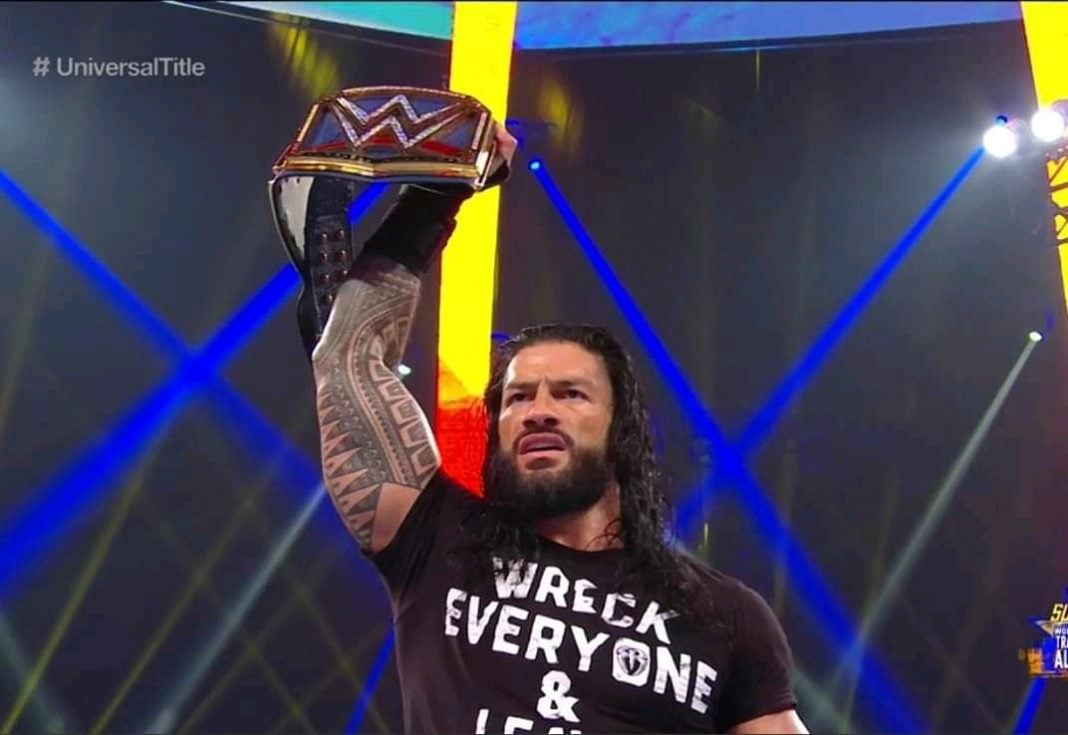 Roman Reigns becomes Universal Champion on Payback; Pins Braun Strowman