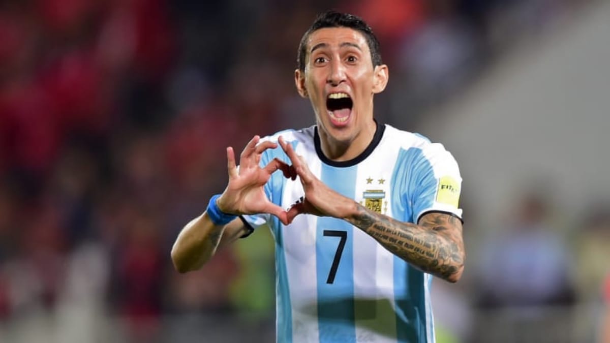 Di Maria Furious after not being called up to Argentina Squad