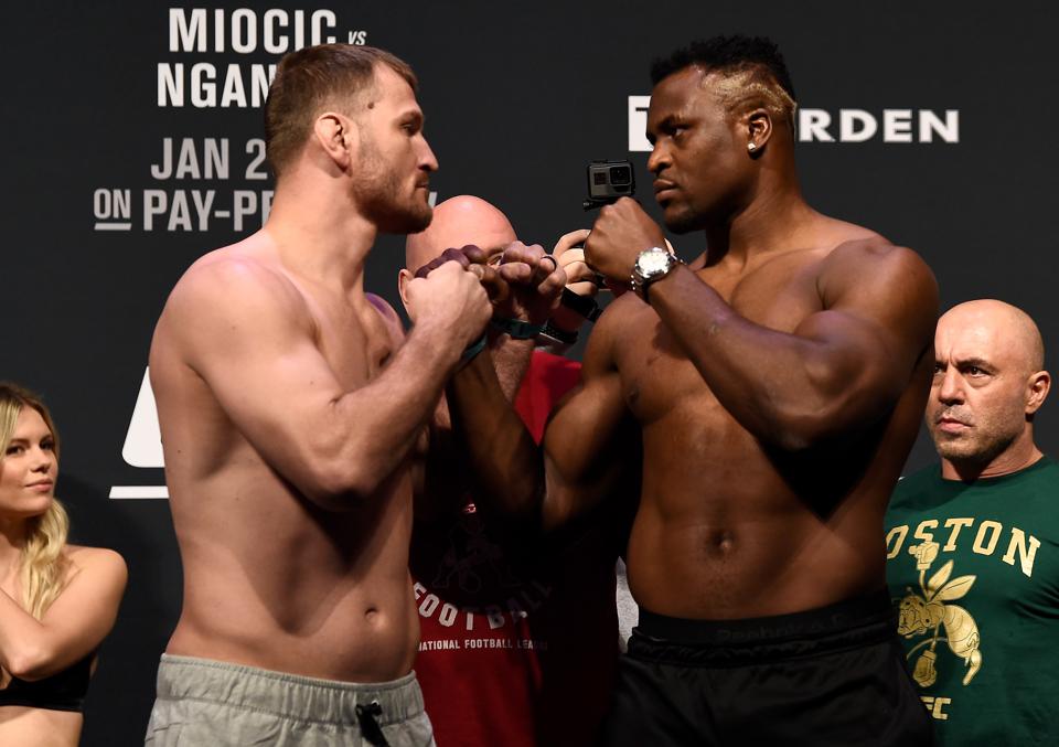 Stipe Miocic vs Francis Ngannou II reportedly being targeted for UFC 256