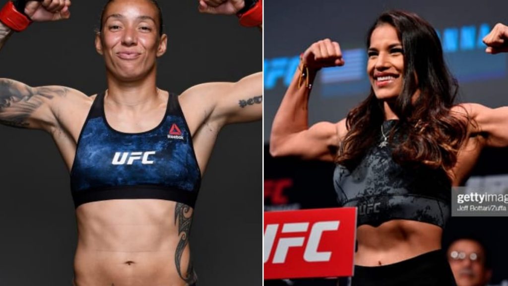 UFC Fight Island 4 Holm vs Aldana: Germaine de Randamie chocked out ...