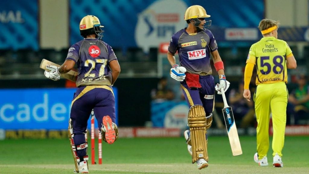 Nitish Rana and Shubman Gill