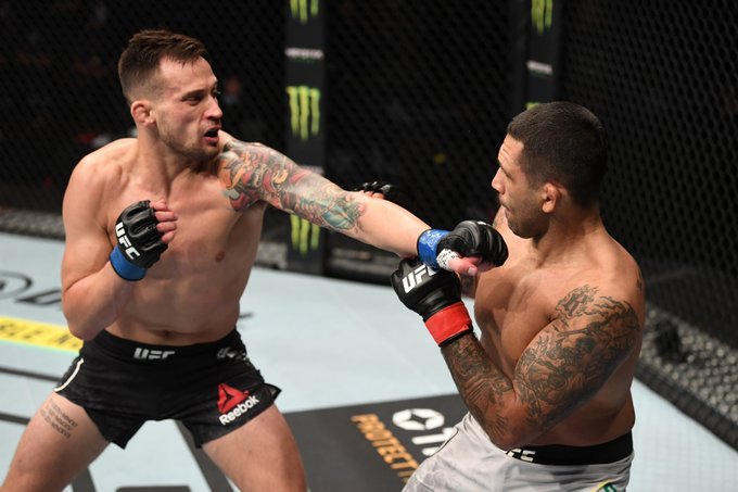 UFC Fight Island 6: James Krause def Claudio Silva by unanimous decision