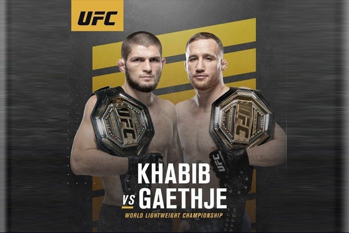 Khabib discount gaethje online