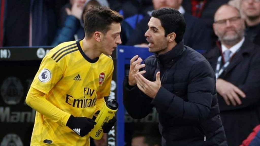 BREAKING: Arteta leaves out Mesut Ozil from the Europa League squad »  FirstSportz