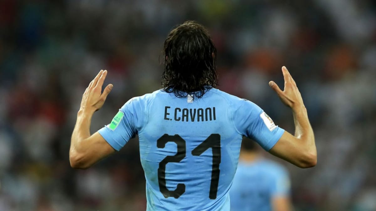 Edinson Cavani is already impressed with teammate Pellistri