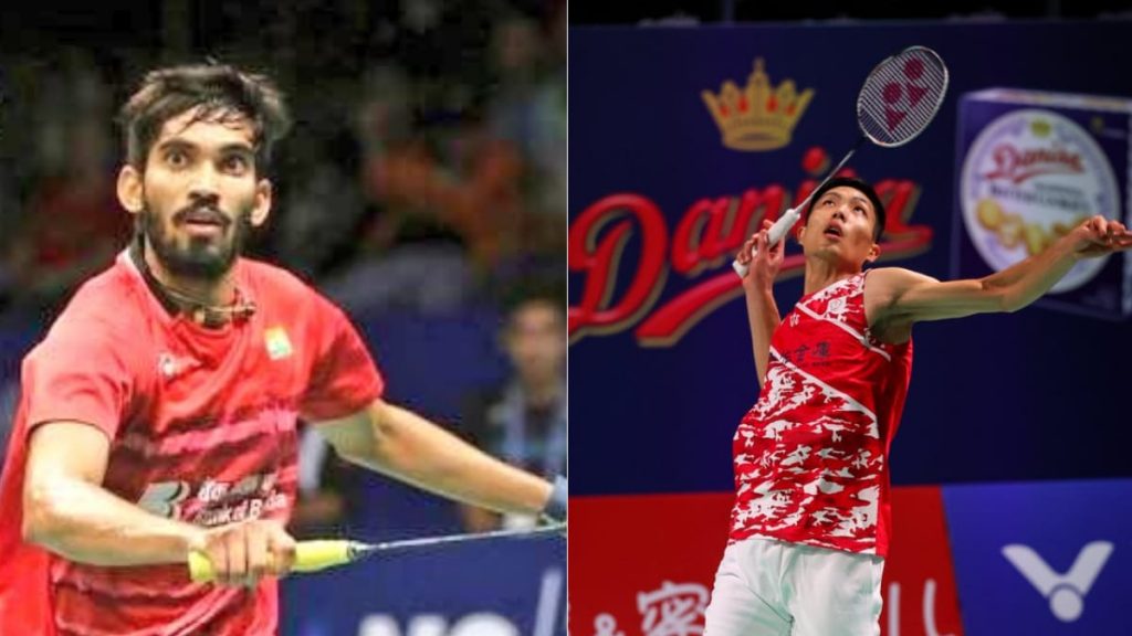 Srikanth Kidambi Chou Tien Chen Denmark Open