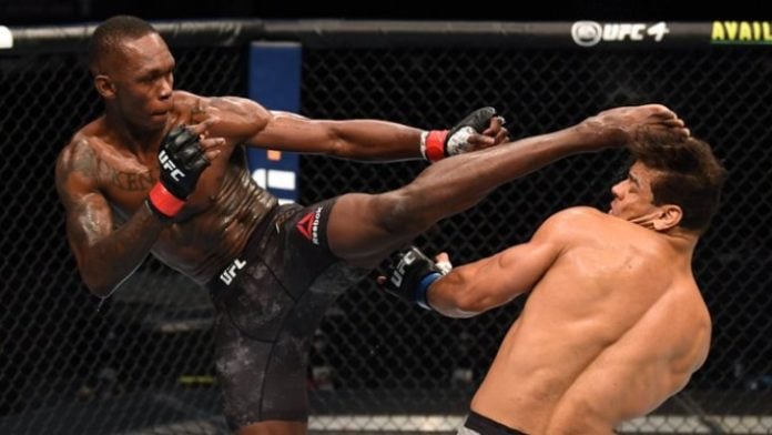 Israel Adesanya shares a lesson with Paulo Costa, tells him to “let it go” if he wants a rematch