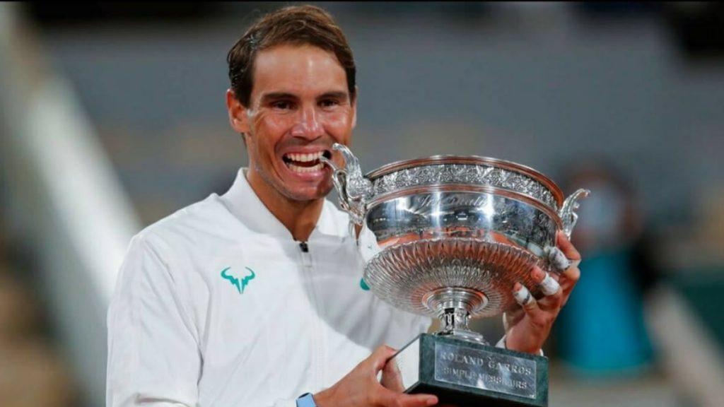 Rafael Nadal wins 20th Grand Slam.