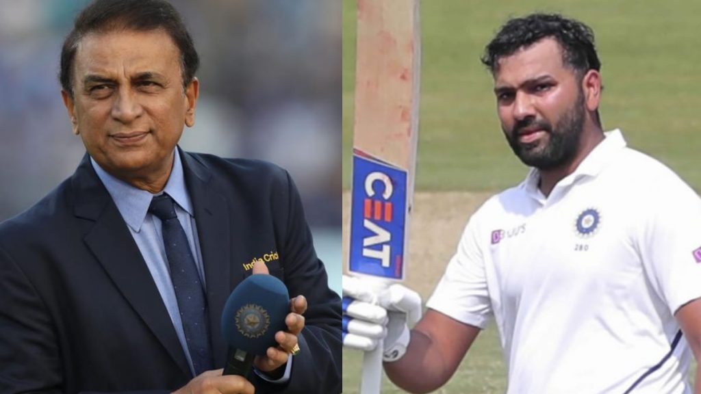 Sunil Gavaskar and Rohit Sharma