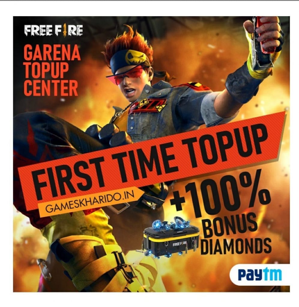 Garena Free Fire: How to Top-up Diamonds on Games Kharido ...