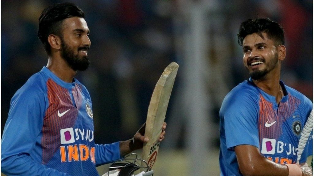 KL Rahul and Shreyas Iyer