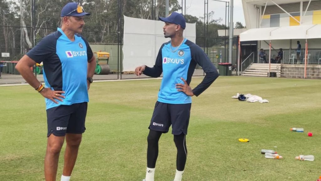 Ravi Shastri in conversation with Hardik Pandya