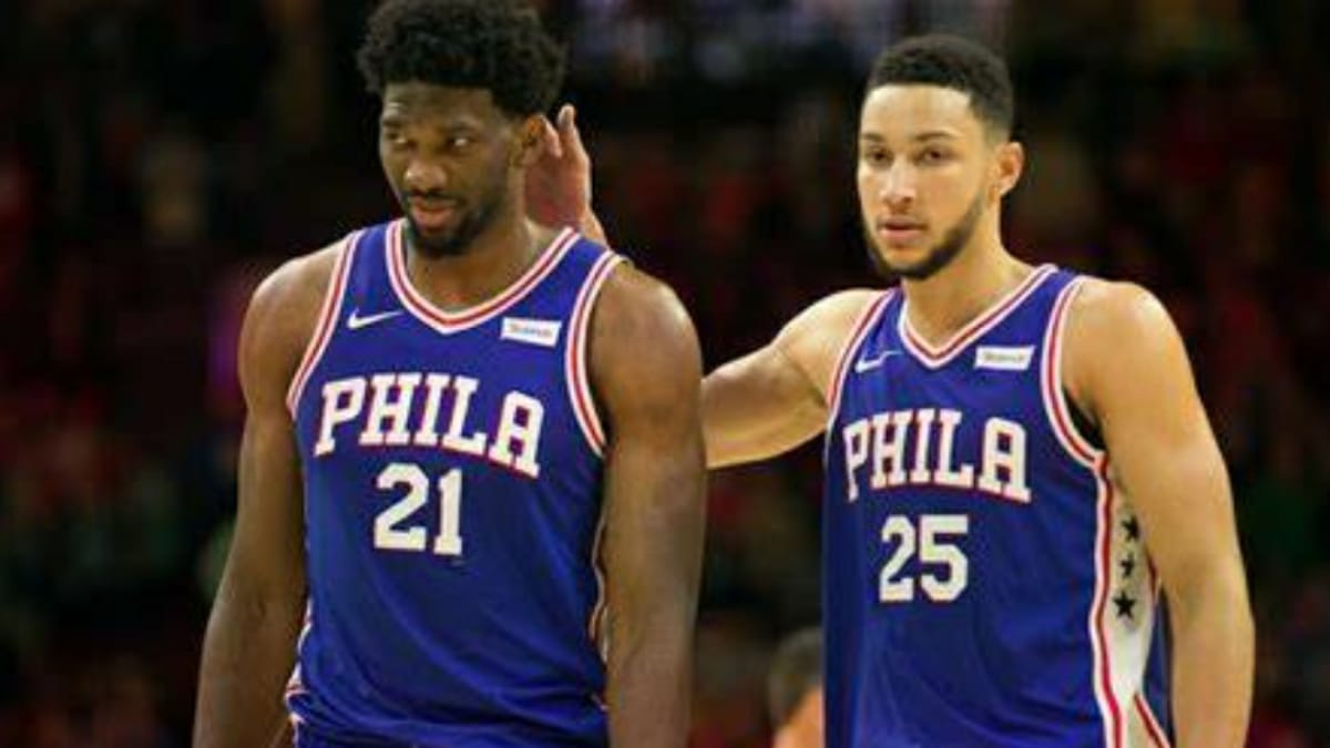 Joel Embiid Ben Simmons Leads 76ers Past Short Handed Brooklyn Nets