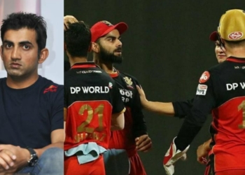 gautam gambhir on rcb