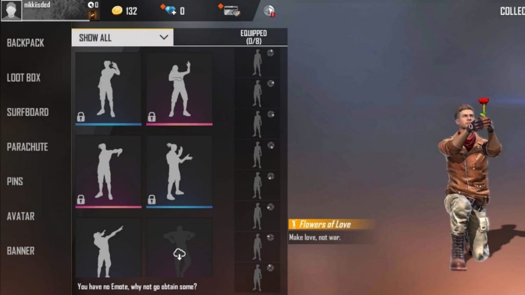 List Of All The Emotes In Free Fire Firstsportz