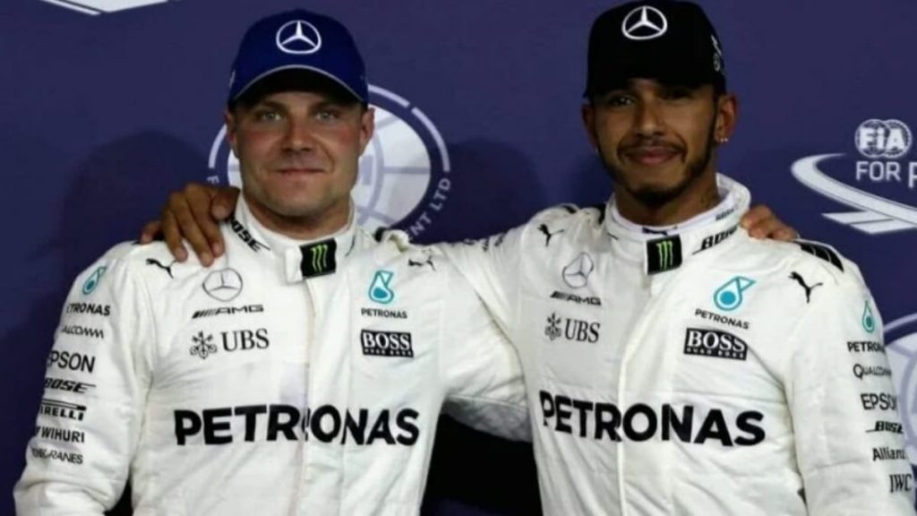 Valtteri Bottas, Lewis Hamilton