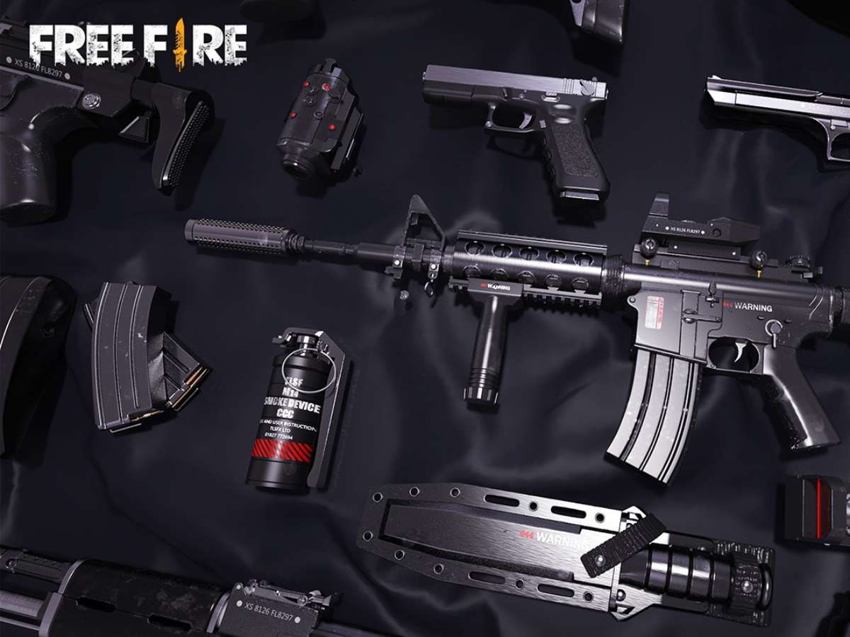 Top 5 guns with special attachments in Free Fire