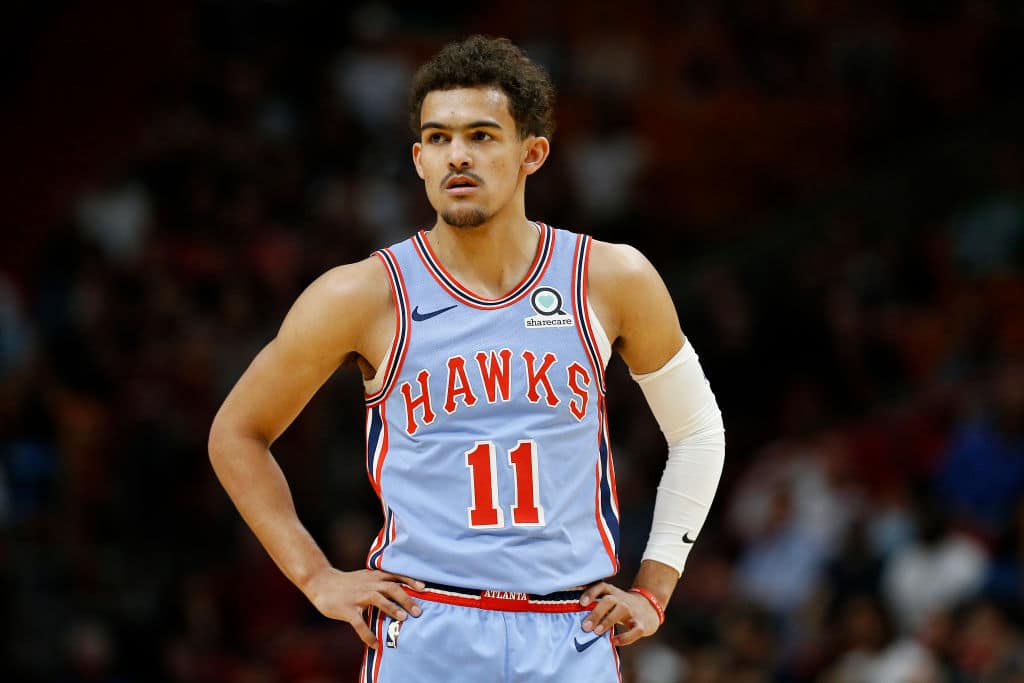 trae young stats vs sixers playoffs