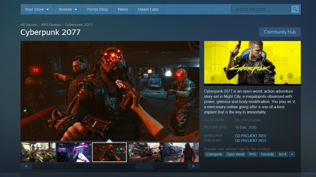 People are using Argentina's Steam to buy Cyberpunk 2077 for cheaper –  FirstSportz