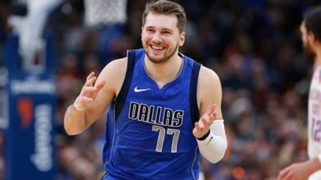 Luka Doncic was not even born when his teammate and former franchise player Dirk  Nowitzki was drafted. #dallasmavs #mave…