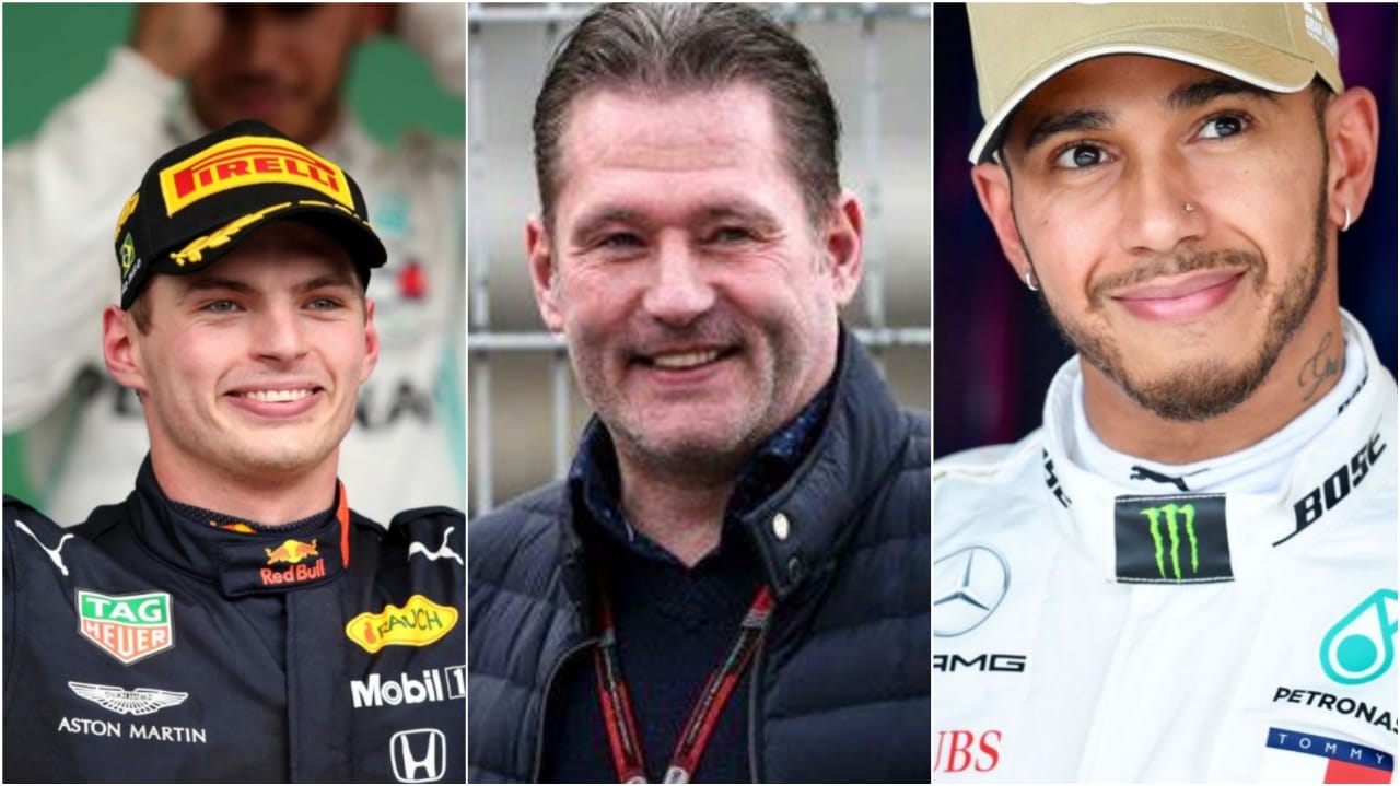 Jos Verstappen talks about Lewis Hamilton becoming teammates with Max ...