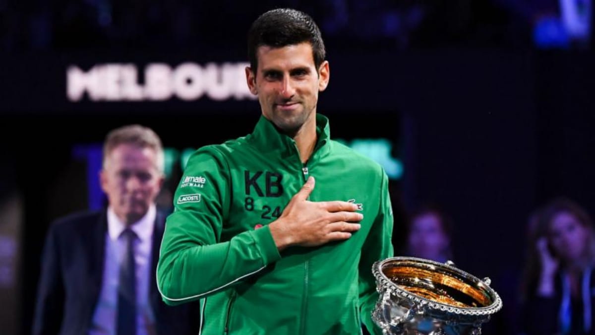 Novak Djokovic signs a new deal with leading cartridge company ahead of the Australian Open 2021