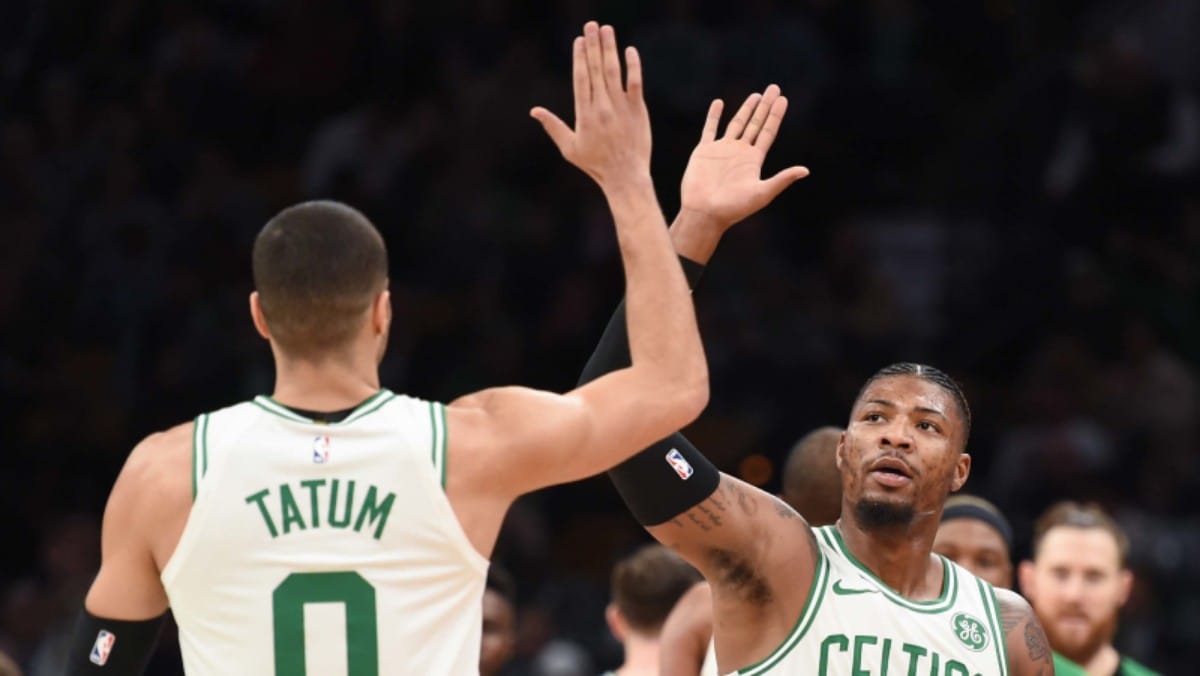 Boston Celtics bullies Denver Nuggets with 31-3 run to end their 8-game winning streak