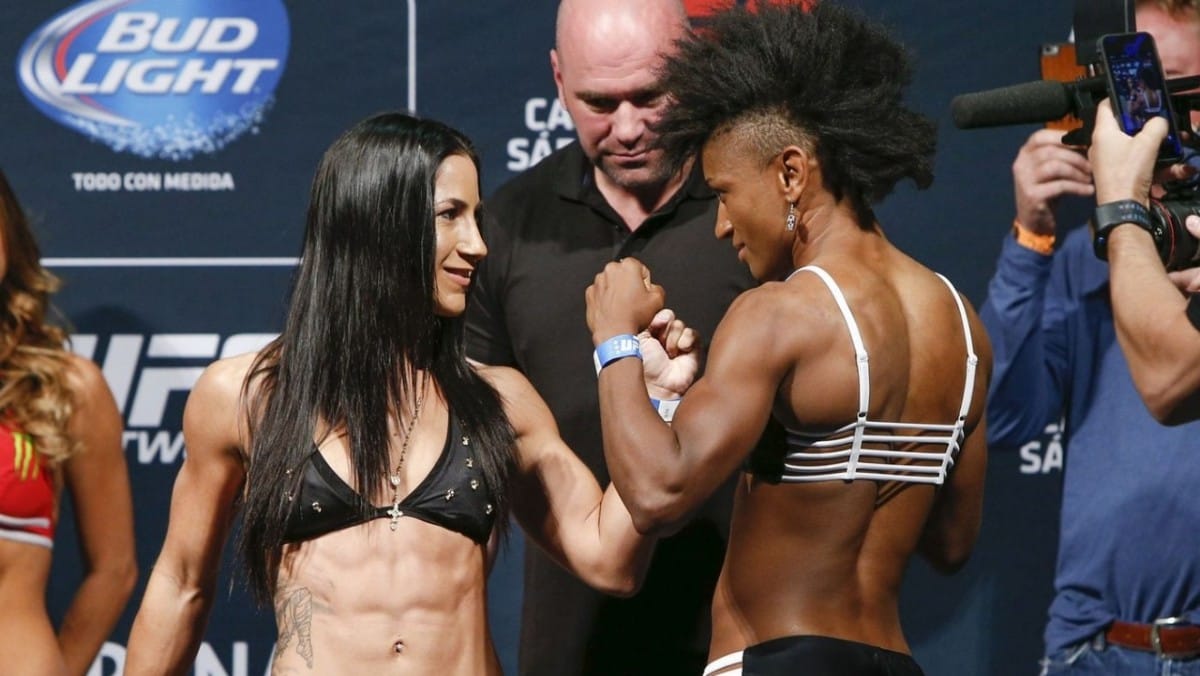 “Good to know ur still terrified of fighting me after all these years,” says Angela Hill as she slams Tecia Torres for not taking the fight