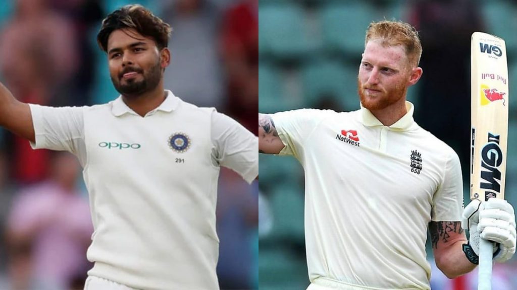 Rishabh Pant and Ben Stokes