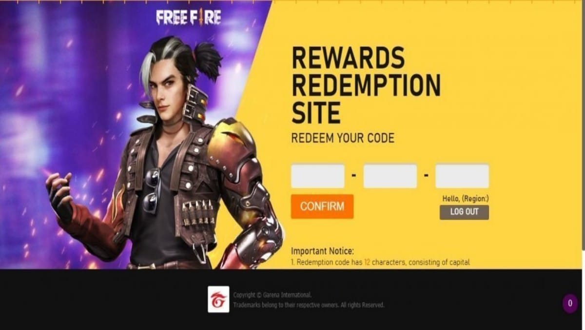 Free Fire Redeem codes for February 7th 2021