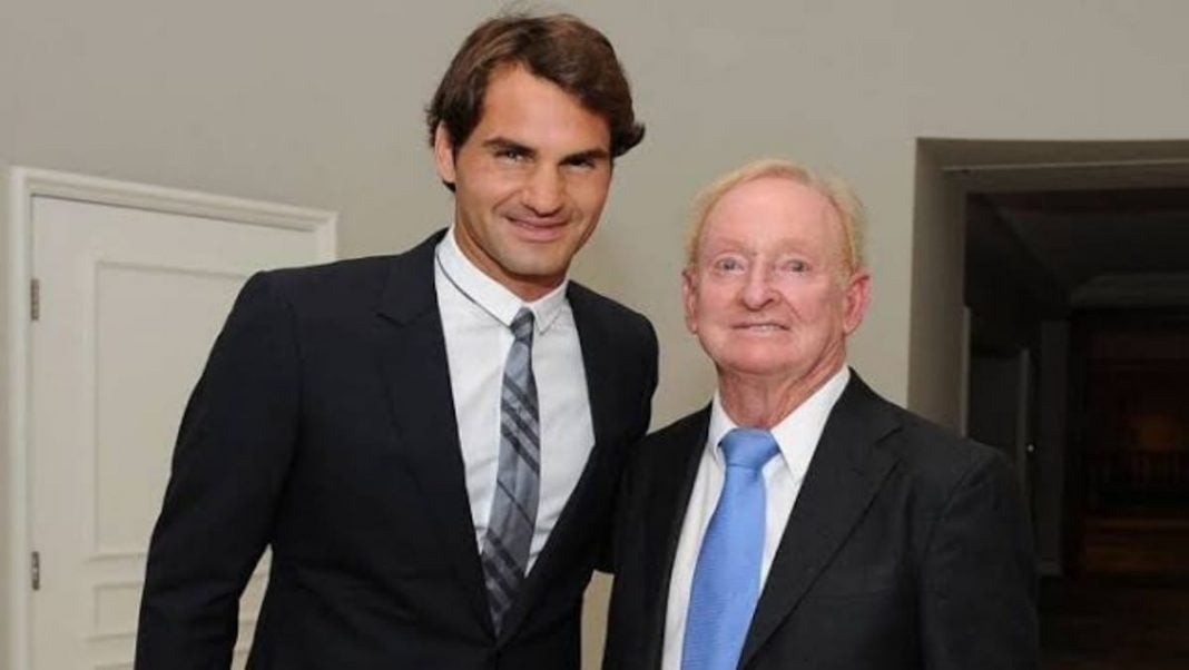 Roger Federer Rod Laver