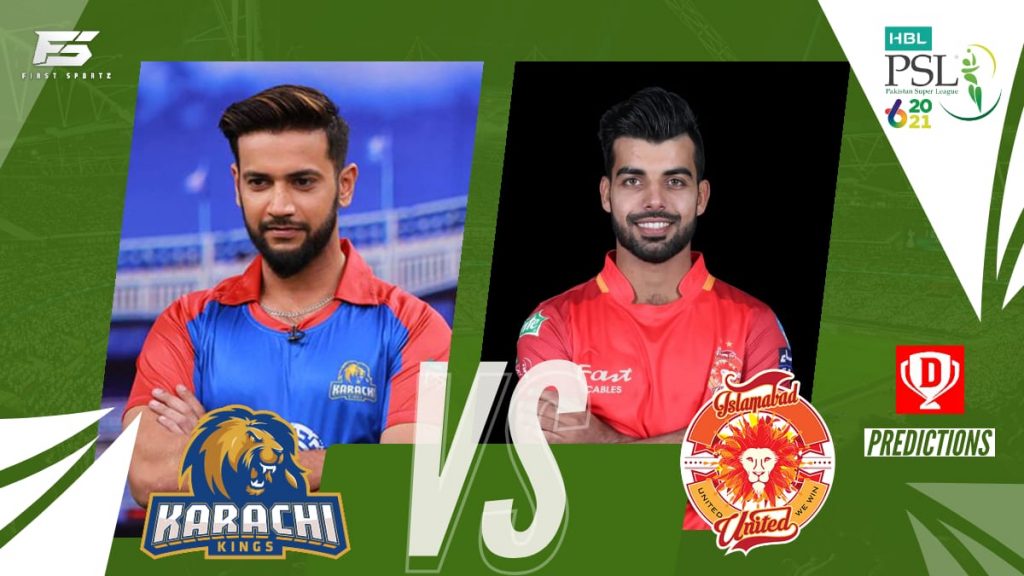 Psl 2021 Karachi Kings Vs Islamabad United Fantasy 11 Predictions Top Dream11 Picks For Kk Vs Iu Firstsportz