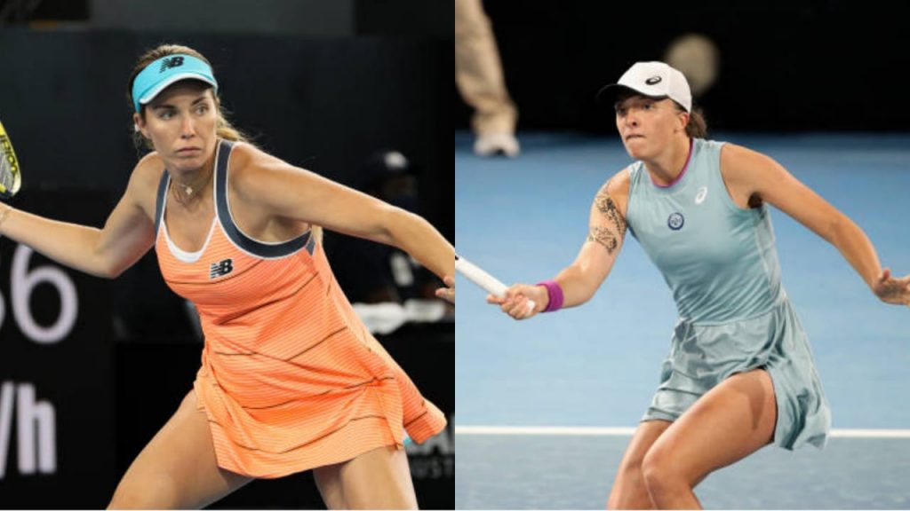 Australian Open 2022: Danielle Collins vs Iga Swiatek. 