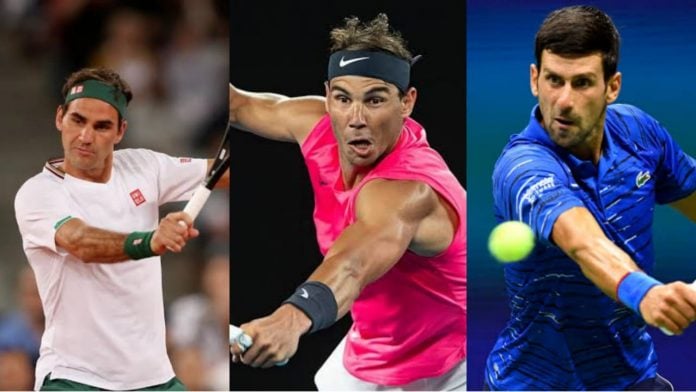 Djokovic Nadal Federer