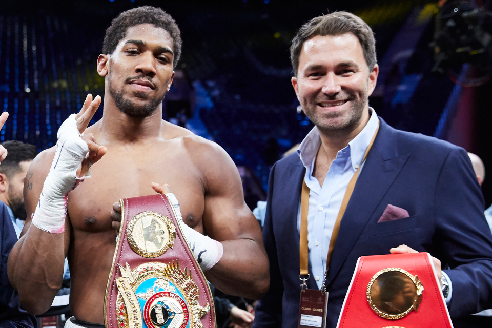 “Definitely no deal done”- Eddie Hearn offers update on Anthony Joshua making way for Tyson Fury vs. Oleksandr Usyk