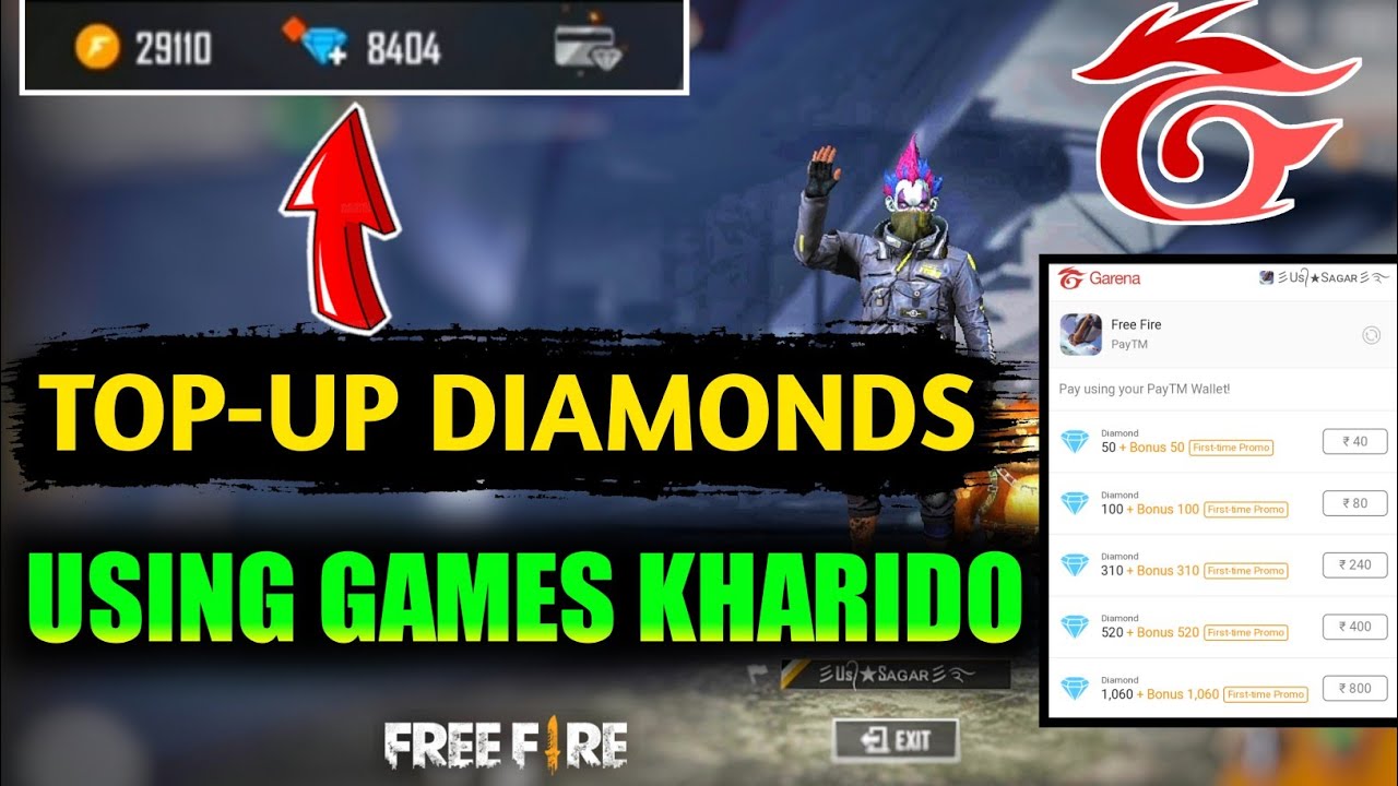 Free Fire Diamonds from Games Kharido: How to Redeem? FirstSportz Free Fire Diamonds from Games Kharido: How to Redeem? FirstSportz